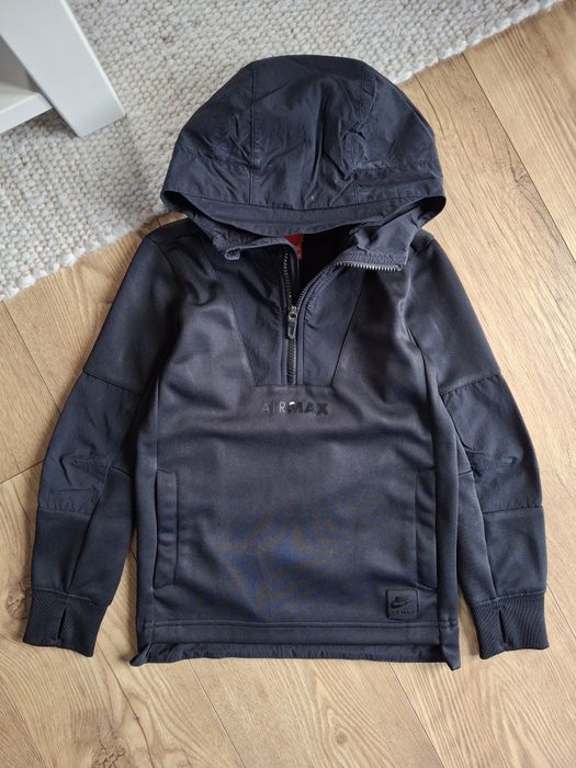 122cm 128cm bluza Nike Air Max czarna chłopięca