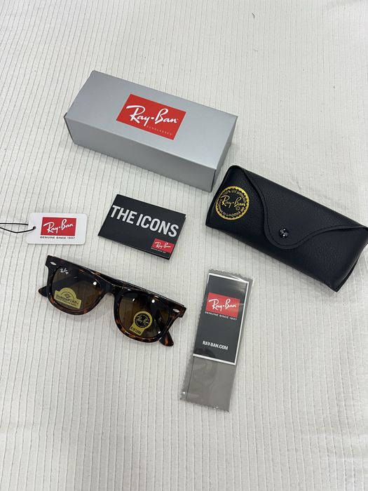 Oculos de sol ray ban wayfarer tartaruga