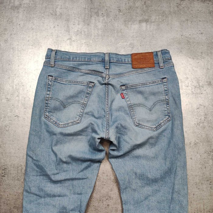 MĘSKIE Spodnie PREMIUM Eleganckie Jeans Denim Classic Levis 512 Logo