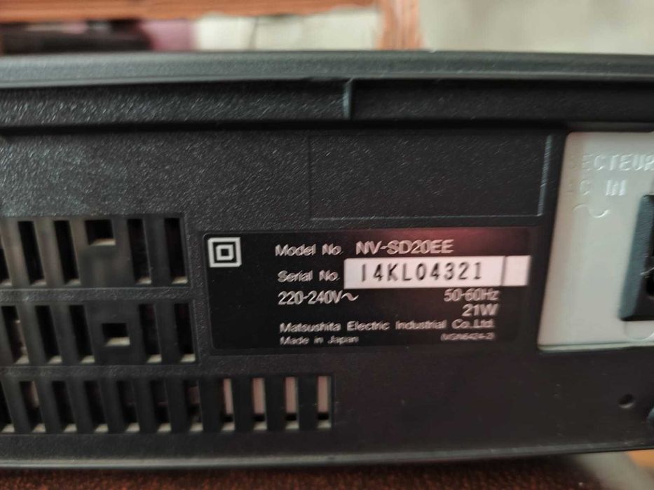 Magnetowid odtwarzacz VHS Video Panasonic NV-SD20 sprawny
