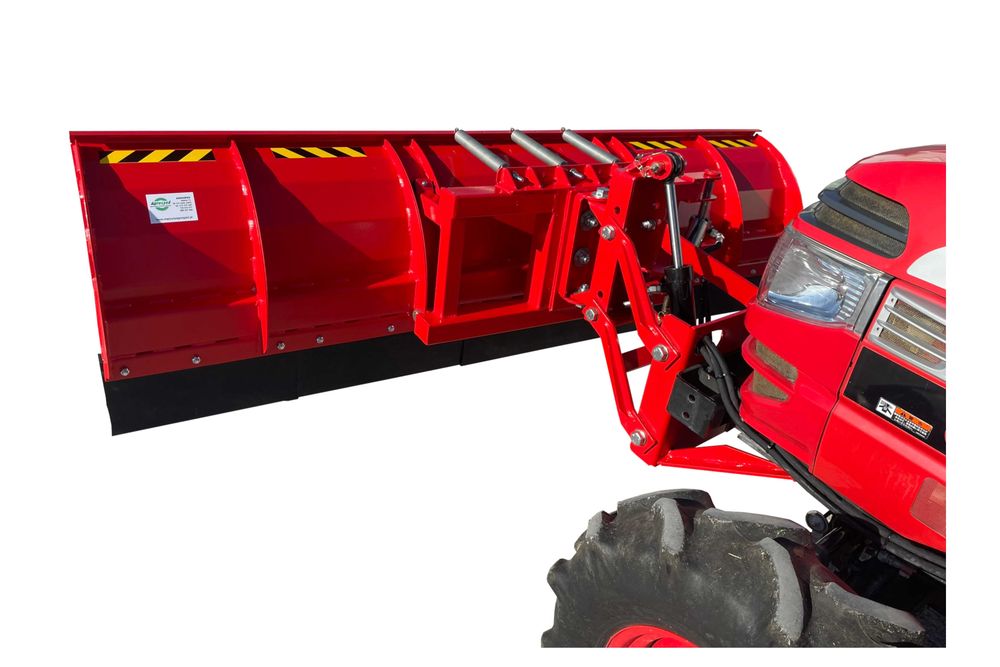 Pług do śniegu z płytą montażową do mini ciągnika  agrosped kubota, Iseki, Yanmar i Mitsubishi promocja