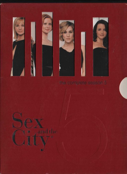 Dvd O Sexo e A Cidade - 5ª temporada - comédia - 2 dvd's - série de tv