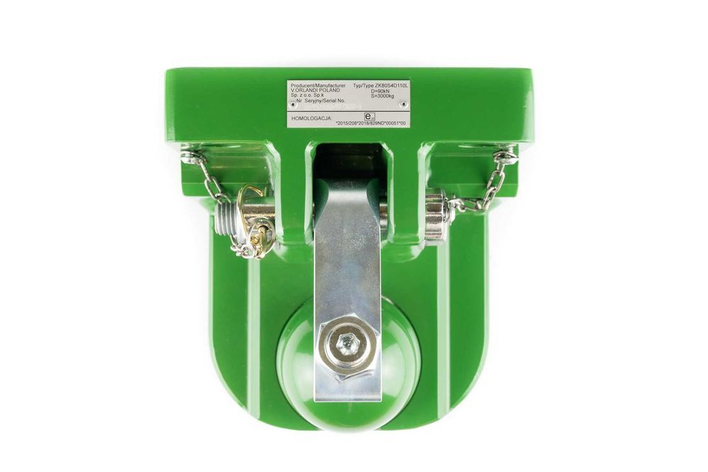 Zaczep kulowy K80  4T New Holland, Case, Steyr, Deutz, JD