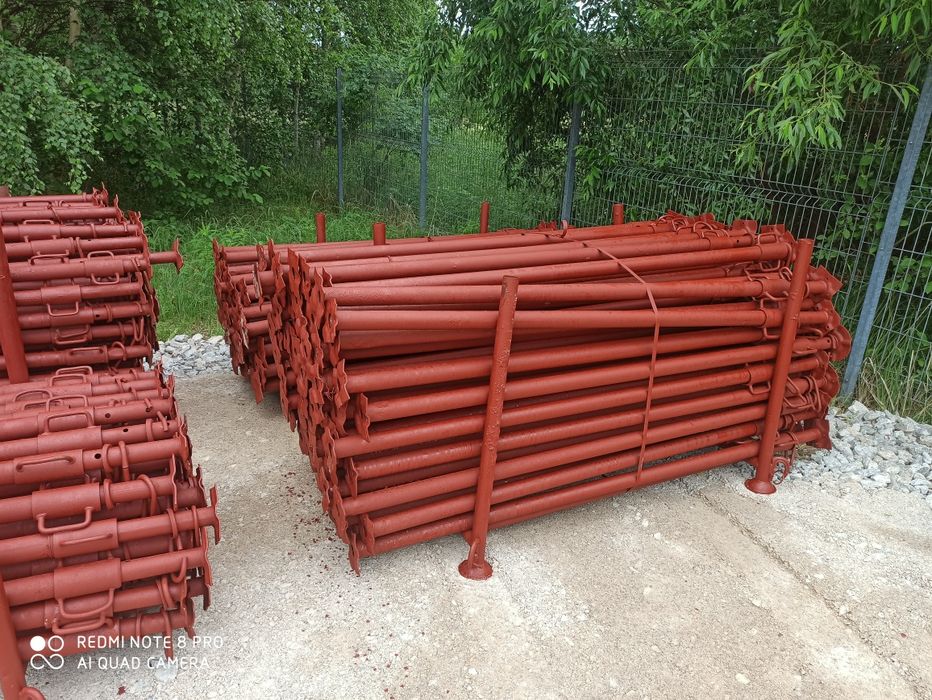 Stemple metalowe budowlane  3.60m.