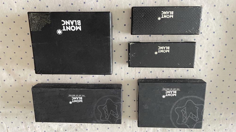 Montblanc caixas originais