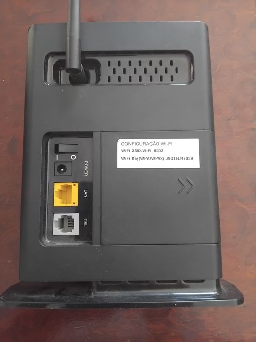 Router wifi 4g bloqueado à nos