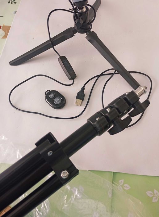 Ring light como novo