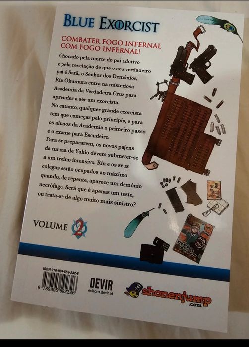 Blue Exorcist Volume 1 & 2 PT