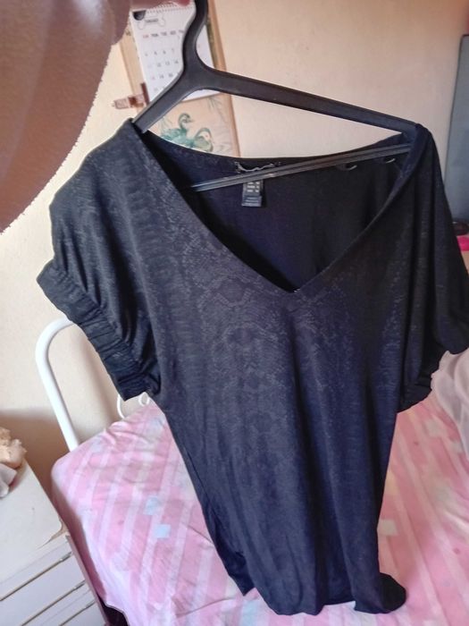 Blusa de senhora curta