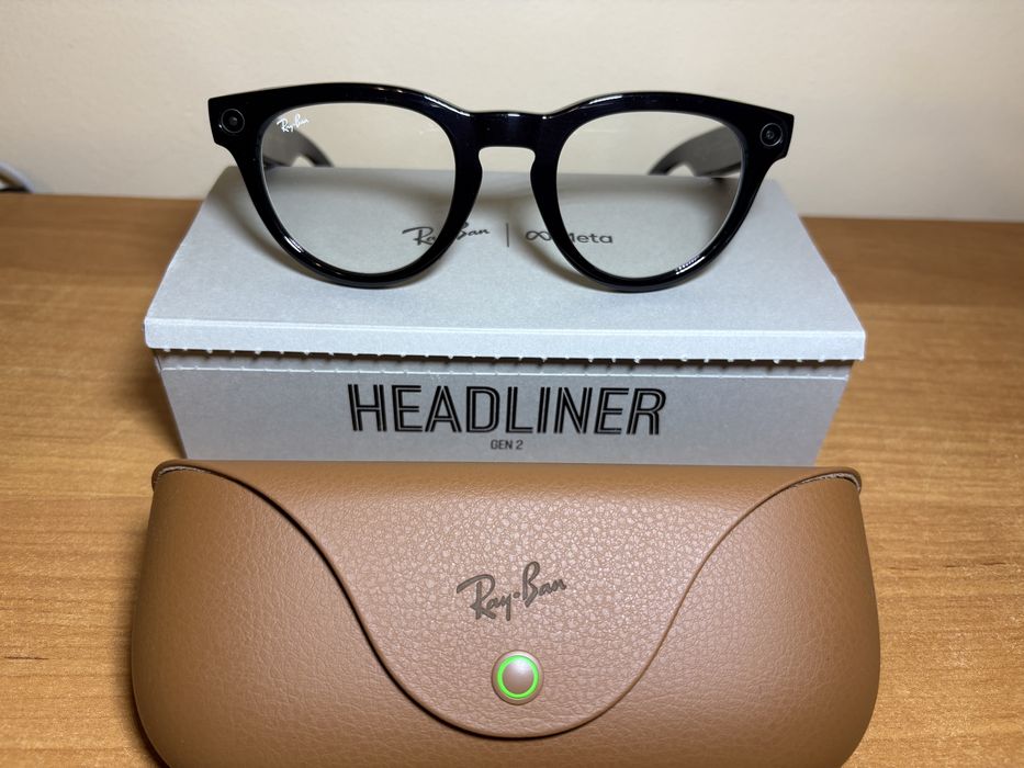 Ray Ban Meta Headliner RW4013 fotochromowe okulary z kamerą
