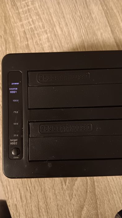 Leitor  HDD / SSD -  BLUERAY Docking Station