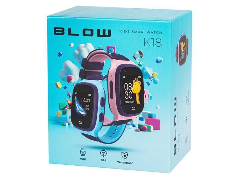 Smartwatch BLOW KIDS K18 4G GPS niebieski