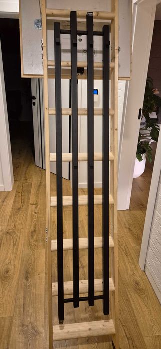 Grzejnik dekoracyjny Radeco Tubo 1K - Czarny Mat (Merkury 7)