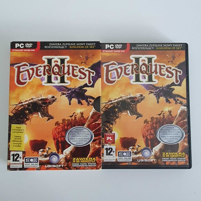 Gra PC Everquest II gra komputerowa dla kolekcjonera na półkę