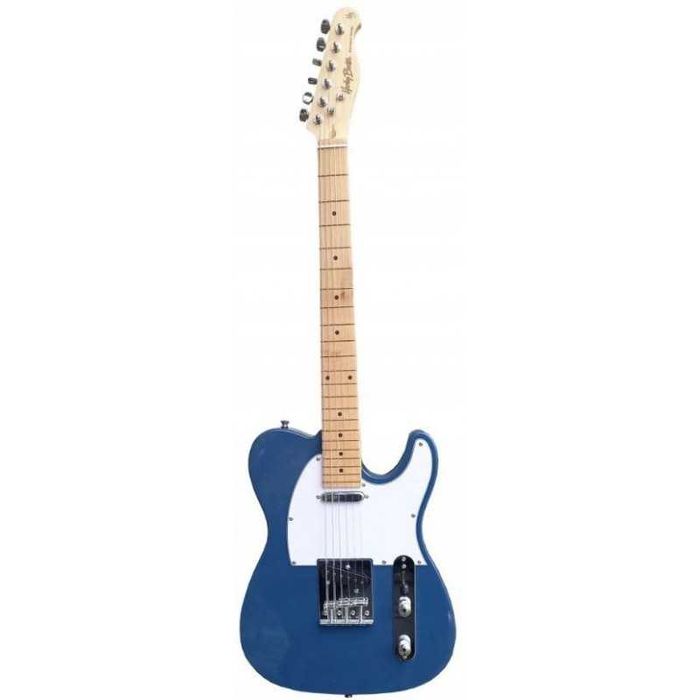 Gitara elektryczna Harley Benton TE-20MN BM + kabel + kostki