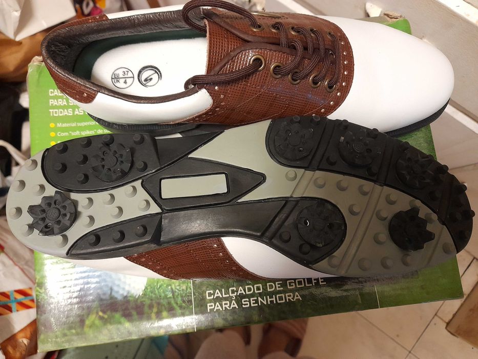 Sapato para Golfe Senhora 37 com caixa (Novos) - 20 € - Entrega Lx