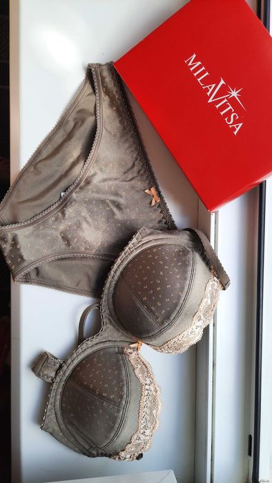 Комплект трусики та бюсгалтер Milavitsa (мілавіца)