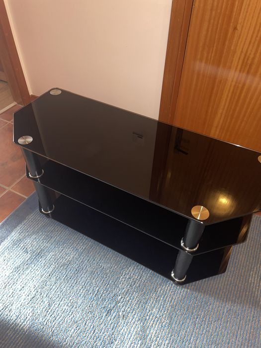 Mesa em vidro TV