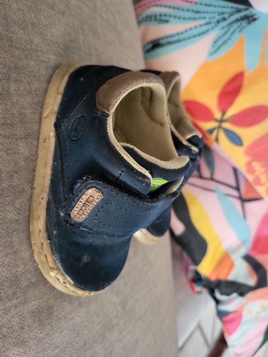 Sapatos Chicco azul marinho camurça 20