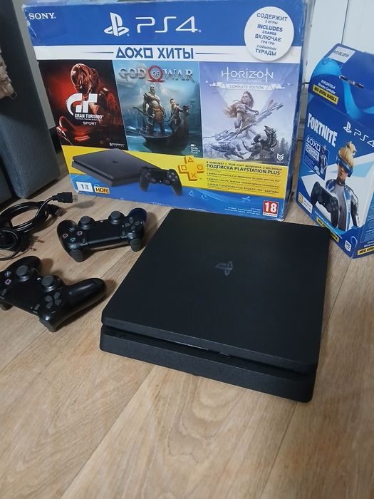 Пс 4 слим 1tb play station 4 slim ps4