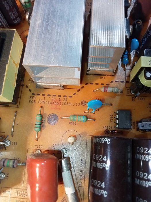 Fonte de alimentação Tv LG