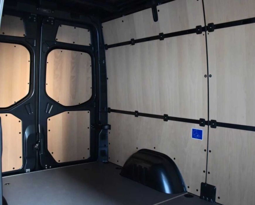 MERCEDES SPRINTER L2 H2 Podłoga 9 mm+Boki sklejka 4 mm WYSYŁKA GRATIS!