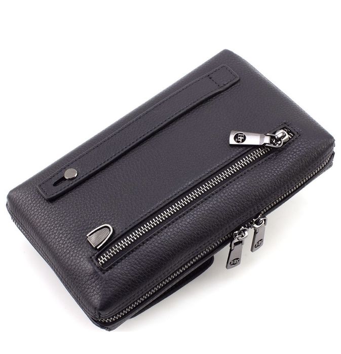 Чоловіча шкіряна барсетка клатч HT Leather мужская барсетка из кожи