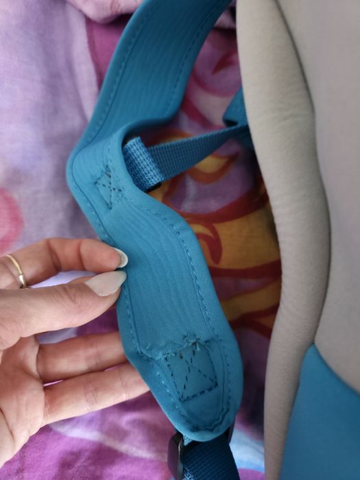 Niebieski Dziecięcy plecak rekin baby shark plecak 3D dla dziecka