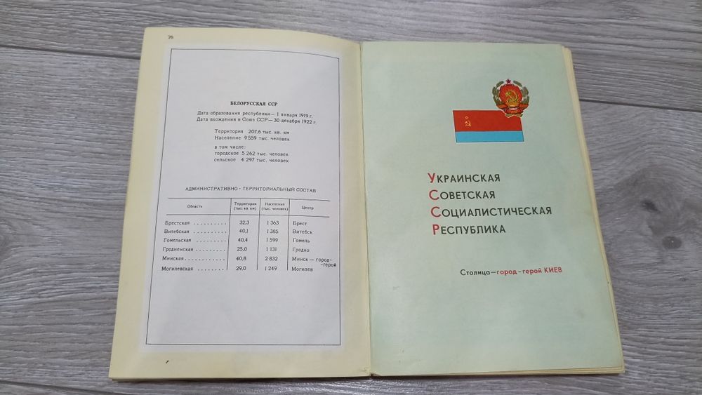 Продам малий атлас ссср