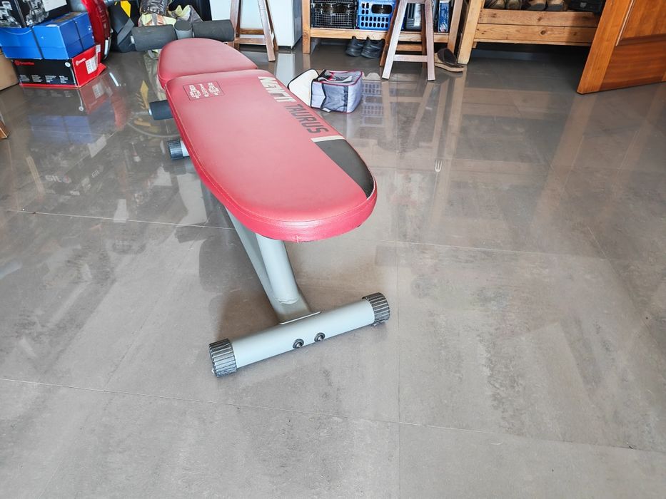 Conjunto de 2 Bancos de Musculação e Abdominais NewFit (Como Novos)