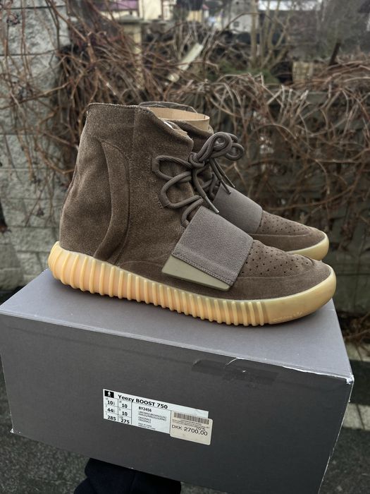 Adidas Yeezy Boost 750 Chocolate Light Brown sneakersy wysokie 44 2/3