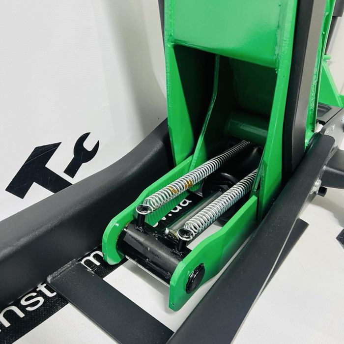 Домкрат підкатний гідравлічний двопоршневий 3.5 Тони Посилена рама