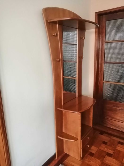 Móvel hall entrada madeira maciça