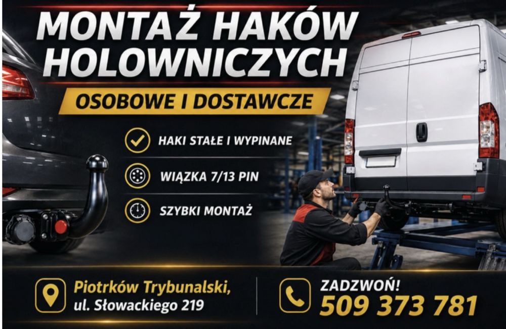 Hak Holowniczy / Wszystkie Marki / Aut Osobowe i Dostawcze / Montaż