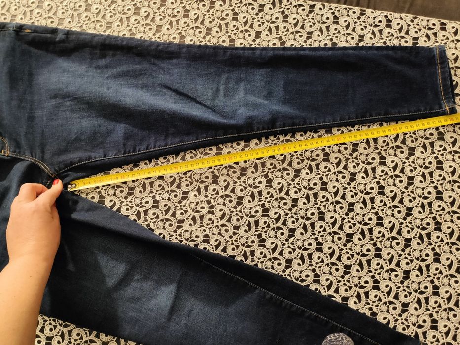 Nowe ciążowe jeansy xxl