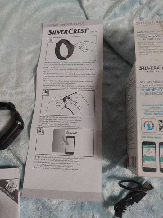 opaska sportowa Silvercrest dla dorosłych