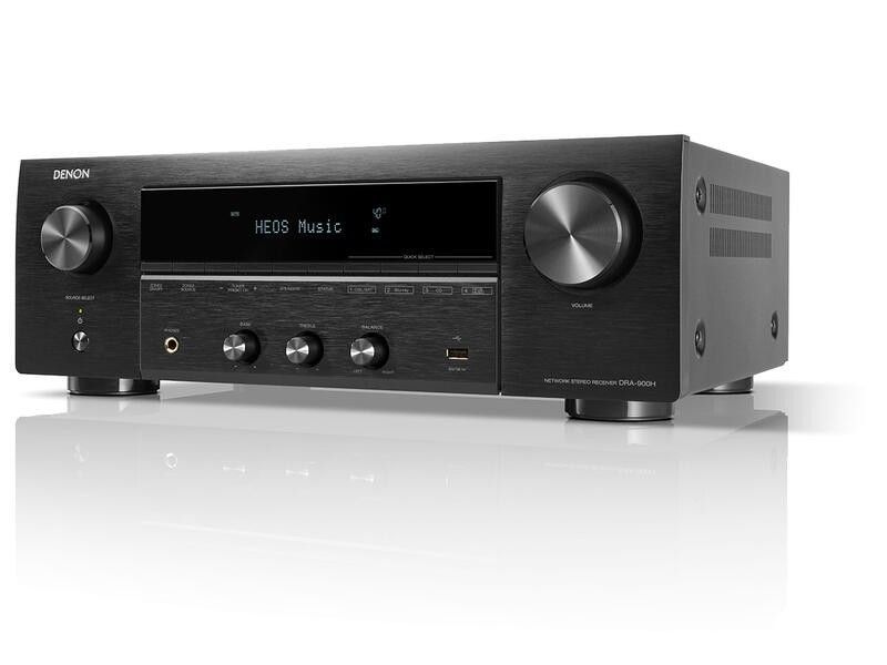 Amplituner stereo Denon DRA-900H Czarny heos tidal spotify hdmi