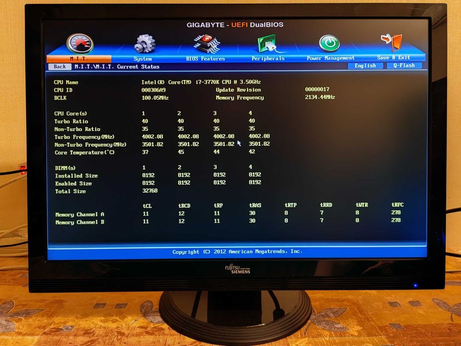 ПК для праці та ігор Intel i7 3770K / 32GB RAM / SSD 250GB / PS 750W
