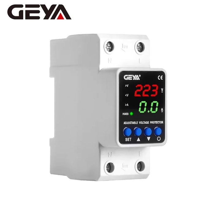 Реле напруги Geya 220В./2P./80A.