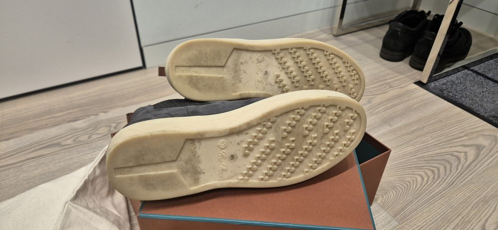 Челсі ботинки Loro Piana 41.5 cірі