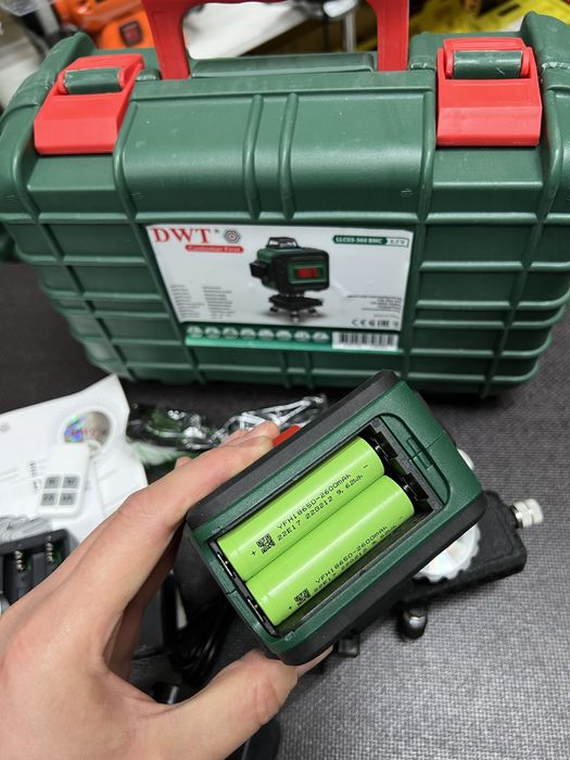 Лазерный уровень нивелир DWT LLC03-360 BMC Штатив OSRAM Гарантия 24мес