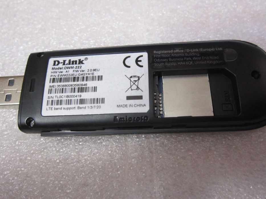D-Link Modem USB DWM-222 4G LTE