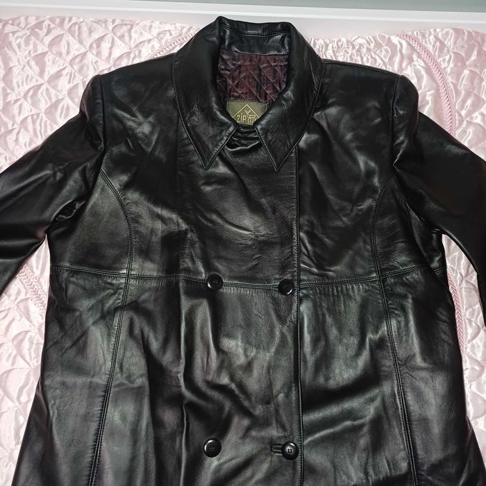 Тренч натуральна шкіра