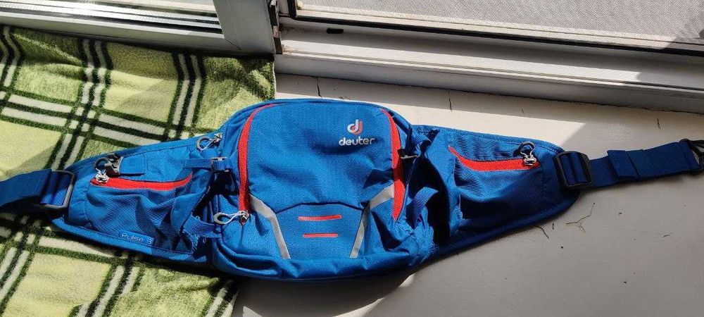 Напоясна велосумка Deuter Pulse 3 (bay/синя) нова