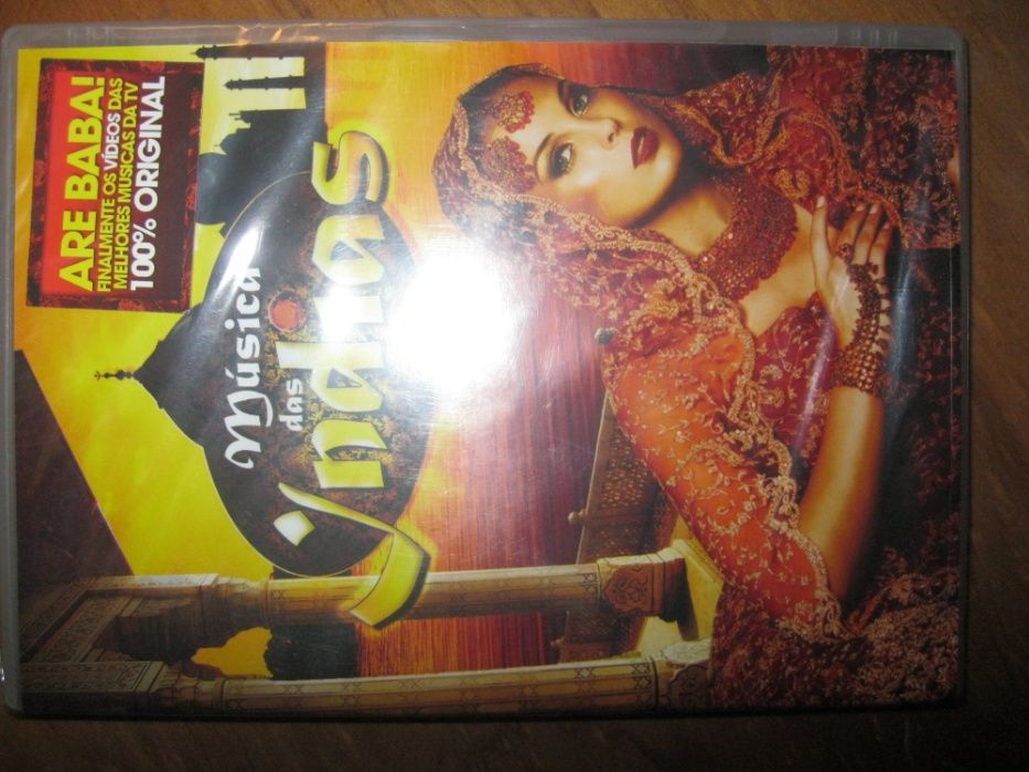 dvd SMURFS e Música das índias Novos!