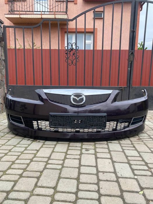 Передній бампер Mazda 6 Lift Мазда 6 GG рестайл 2005-2007 рік