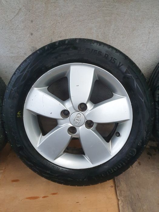 Диски Колёса Шины  Continental  EcoContact 6, 195/55 r15V,  24 год