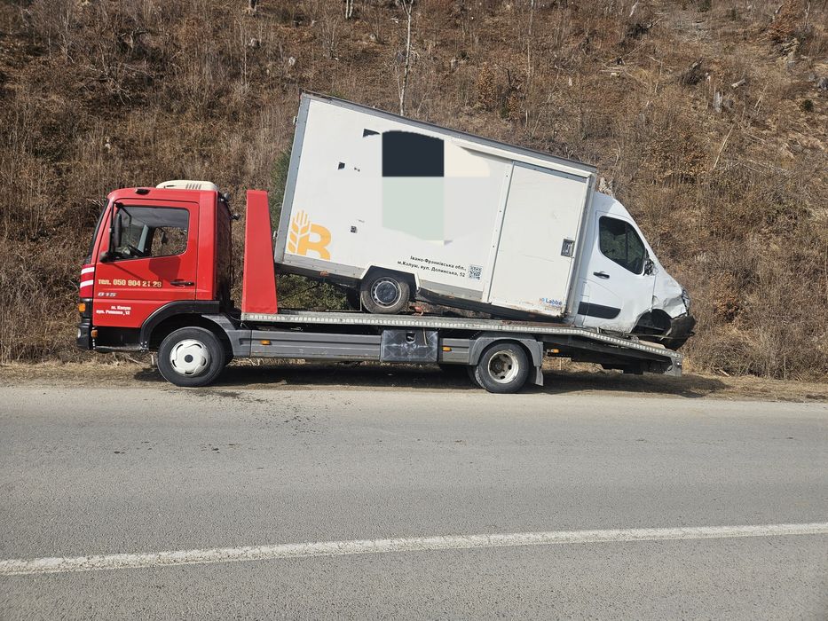 Евакуатор Калуш від 1 т до 15 т. Вантажний евакуатор