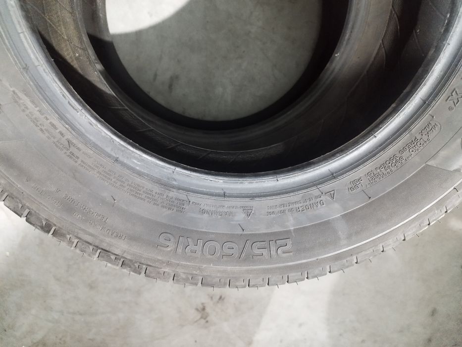 Para opon letnich 215/60 R16