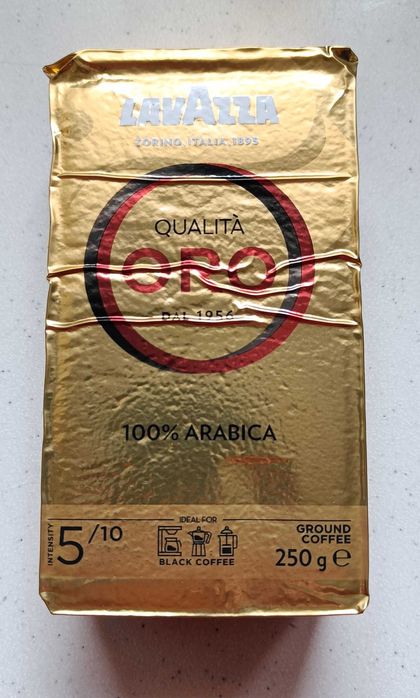 LAVAZZA Qualita ORO. Kawa mielona Lavazza Qualita Oro 250g. 100% arabica.